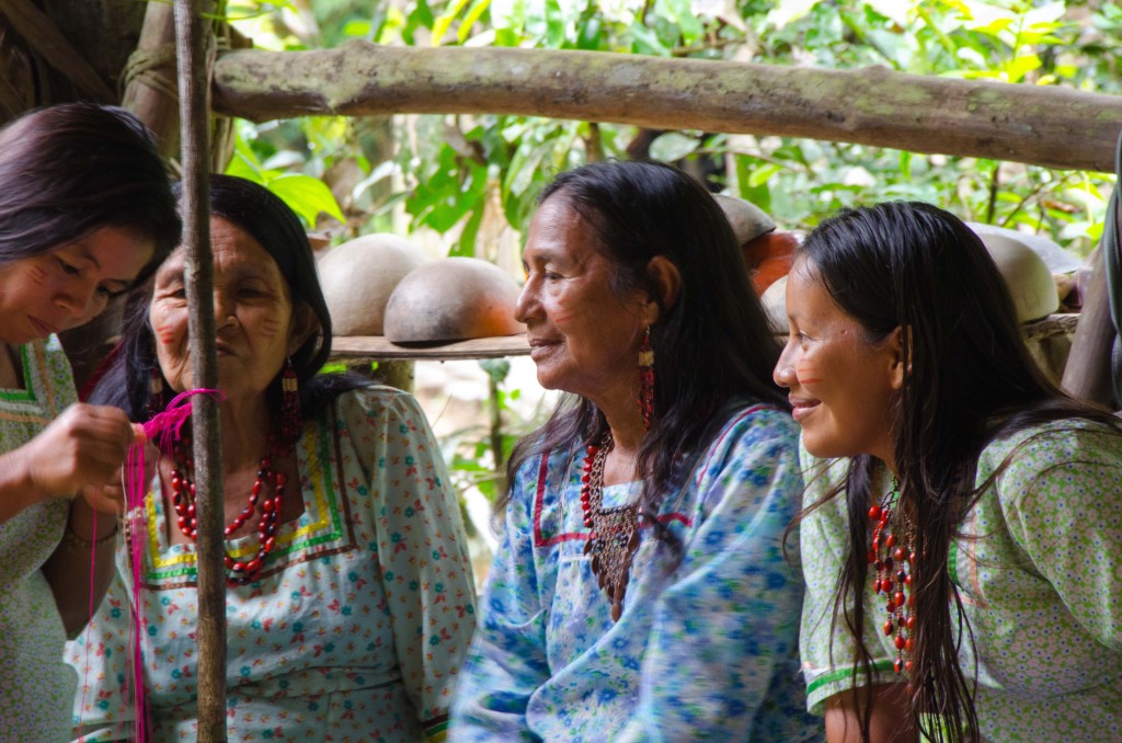 Kichwa-Añangu Tribal Women, Yasuní Natinal Park, Ecuador