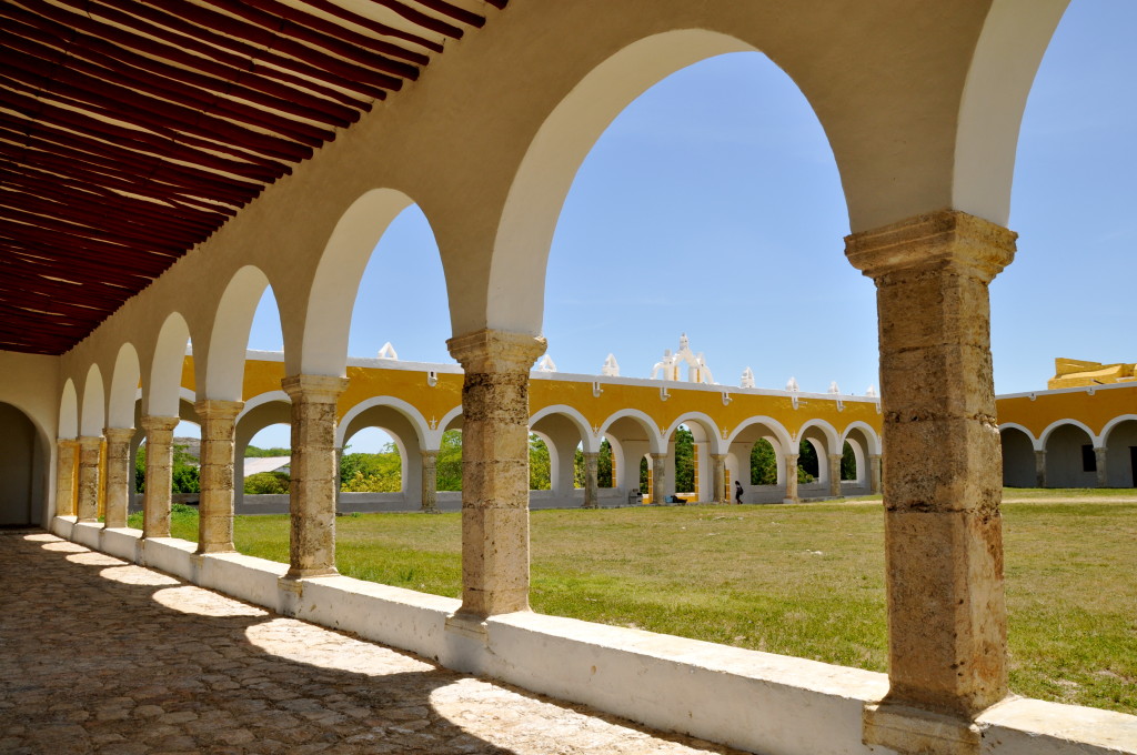 Yellow Convent in Mexico