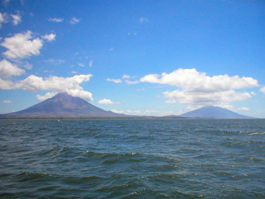Twin volcanic peaks of Ometepe