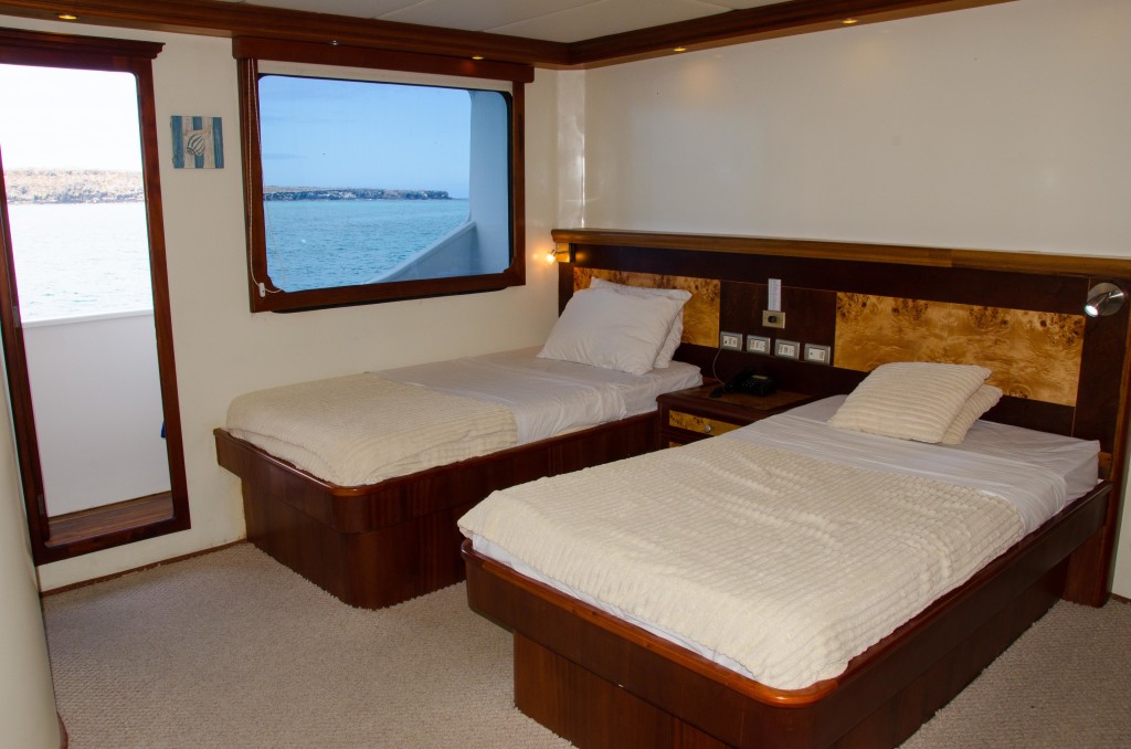 Galapagos cruise accommodations